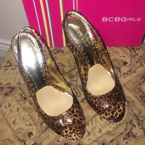 | BCB Girls | Leopard Printed Sandal Heels